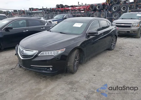 2015 Acura Tlx V6 Advance z USA, uszkodzony, nr VIN 19UUB2F77FA011500